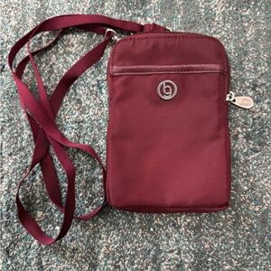 Baggallini Maroon Crossbody Bag